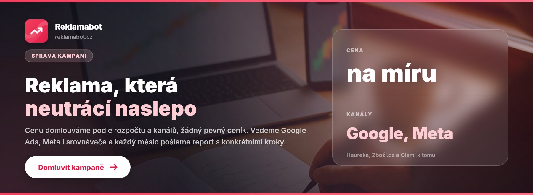 Reklama: Google, Meta a srovnávače bez náhodného utrácení
