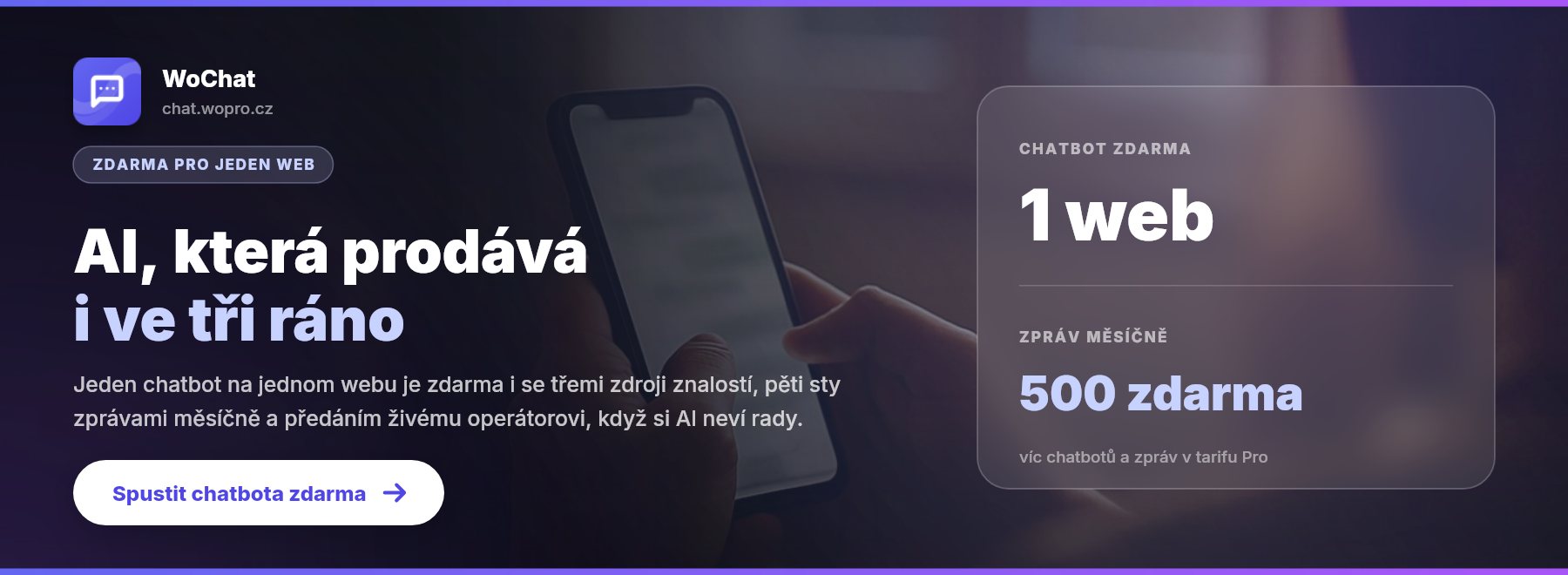 WoChat: AI co prodává místo Vás, 24 hodin denně
